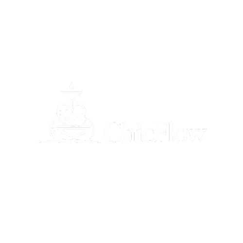 Logo Chicflow transparent blanc